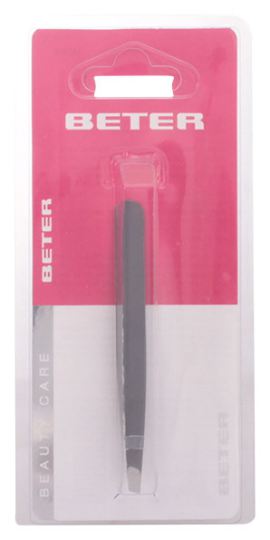 Beter Stainless steel slanted-tip tweezers