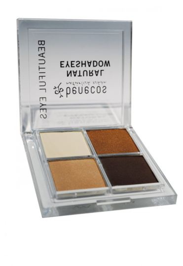 Benecos Quattro Coffee and Cream Eye Shadow 7.2 gr