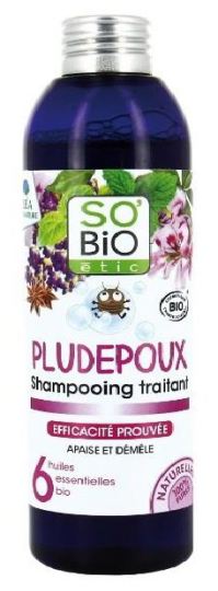 SO'BiO &eacute;tic Anti-lice shampoo Pludepoux 200 ml.