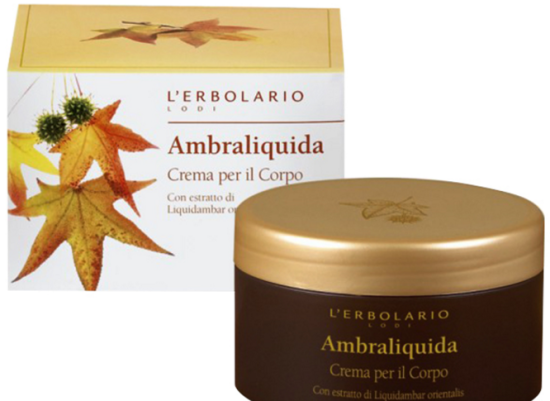 L'Erbolario Ambraliquida Body Cream 250 ml