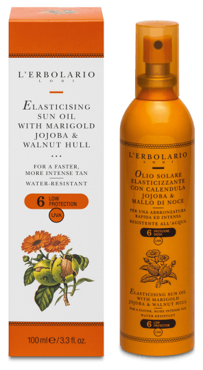 L'Erbolario Solar ElasticityCalendula And JojobaOilSPF 6