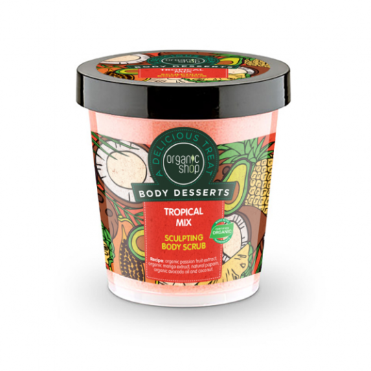 Organic Shop Tropical Mix Sculpting Body Scrub