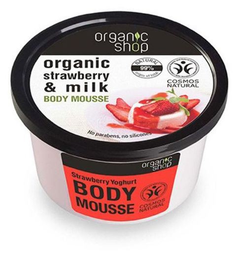 Organic Shop Strawberry Yogurt Body Mousse 250 ml