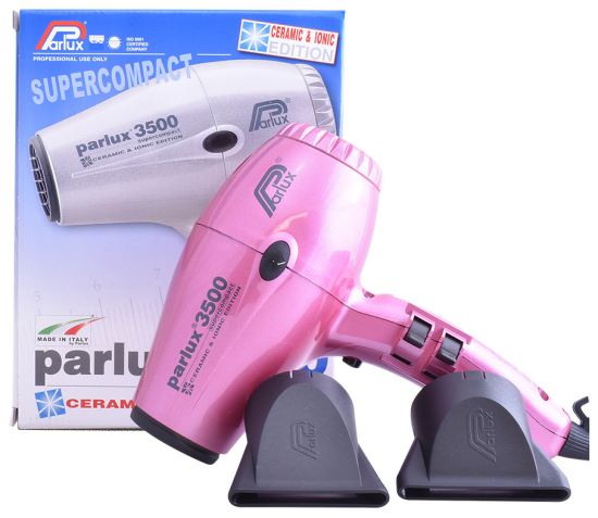 Parlux Hair Dryer 3500 Supercompact Pink