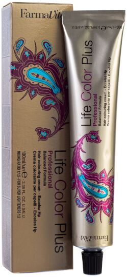 Farmavita Life Color Plus 8.4 Rubio Claro Cobre 100 ml