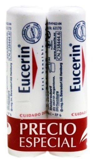 Eucerin Lipstick 4.8 grams with dexapanthenol and vitamin E