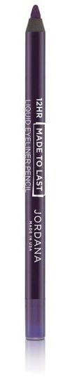 Jordana Cosmetics Liquid Pencil Eyeliner Purple 12Hr Made To Last Fix