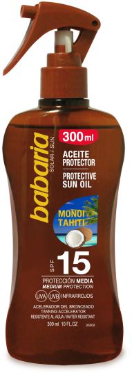 Monohi Tahiti F-15 Sunscreen Oil spray 300 ml
