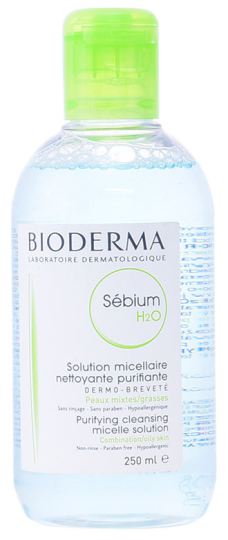 Bioderma Sebium H2O Soluci&oacute;n Limpiadora 250 ml