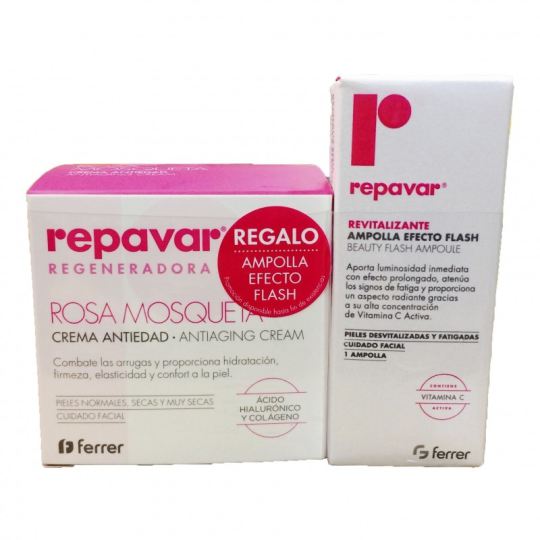 Repavar Anti-aging cream + flash ampoule