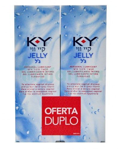 KY Jelly Lubricant Gel 75ml Duplo