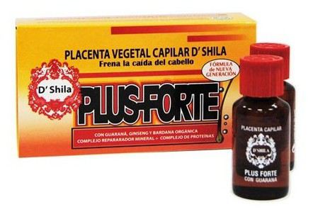 D'Shila Placenta Vegetal Plus Forte 25ml 4 Units