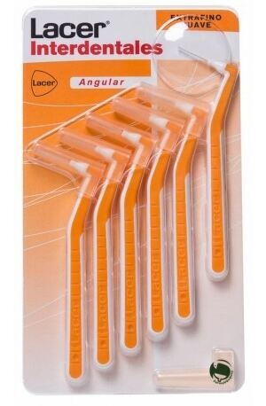 Lacer Interdental Brushes Extra Fine Soft Angle