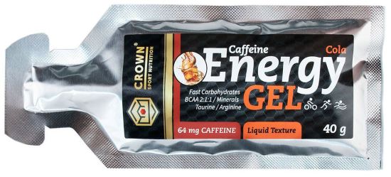 Crown Sport Nutrition Energy Gel + Caffeine 40 gr