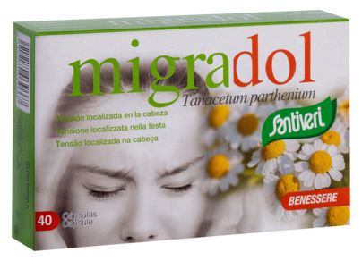 Santiveri Migradol Tanacetum 40 Capsules
