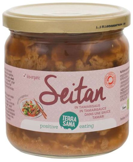 Terrasana Seitan and Tamari Sauce 350 gr