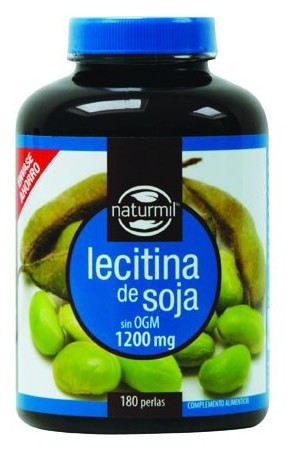 Naturmil Soya lecithin 1200 mg 180 Pearls