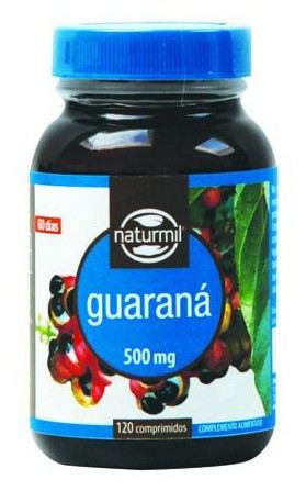 Naturmil Guarana 500 Mg 120 Tablets
