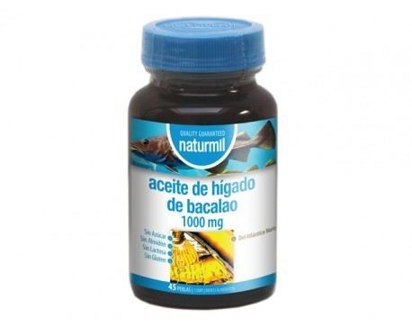 Naturmil Cod Liver Oil 1000 Mg 45 Capsules