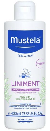 Mustela Hygiene Diaper Liniment 400 ml
