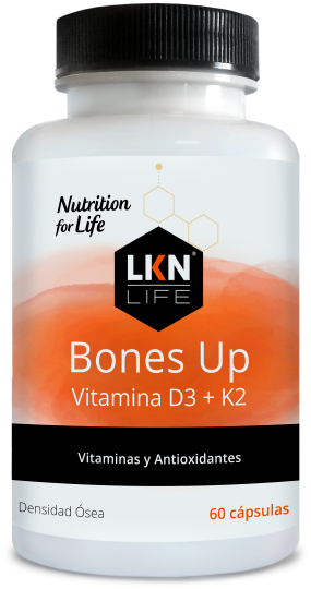 LKN Bones Up Vitamin D3 + K2 50 Tablets