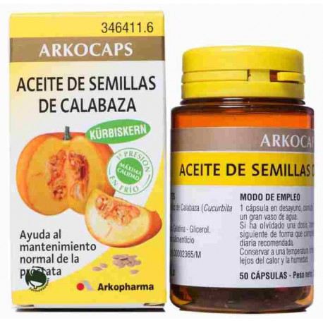 Arkopharma Arkocaps Pumpkin Seed Oil 50 ml