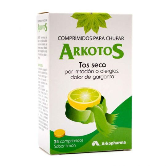 Arkopharma Arkotos Lemon 24 Tablets