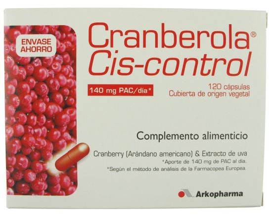 Arkopharma Cranberola Cis-Control 140 mg 120 Capsules