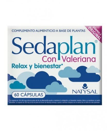 Natysal Sedaplan con Valeriana 40 C&aacute;psulas