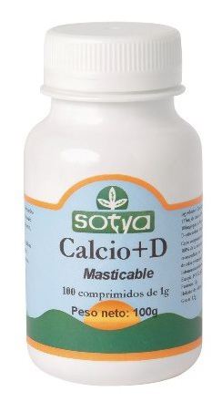 Sotya Calcium + Vitamin D 100 Chewable Tablets