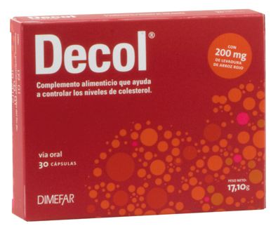 Dimefar Decol 570 Mg 30 Cap