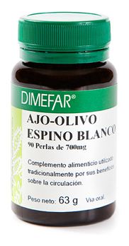 Dimefar Olive + Garlic + Hawthorn 90P