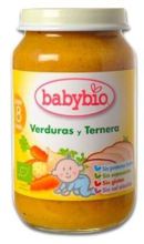 Tarrito Babybio Verduras Y Ternera 200 G
