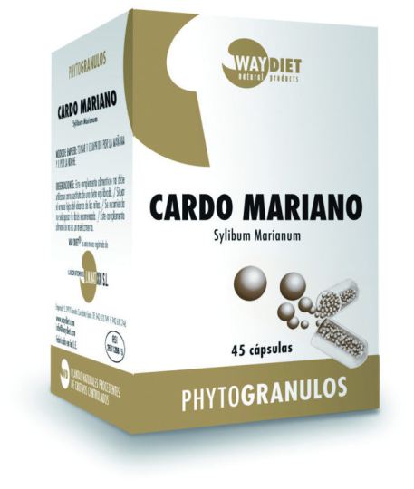 Waydiet Milk Thistle Phytogranulos 45 Capsules