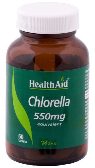 HealthAid Chlorella 550mg. 60comp. Health Aid