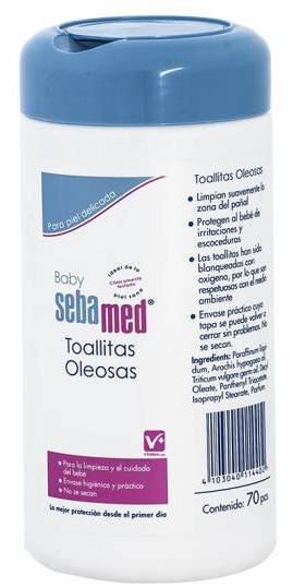 Sebamed Sebamed Baby Wipes 70 Ud Oily