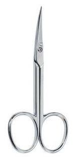 Beter Chrome Curved Skin Manicure Scissors