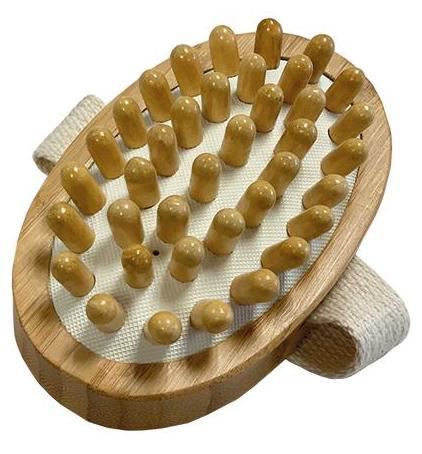 NaturaBIO Cosmetics Anti-Cellulite Massage Brush Bamboo