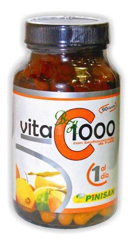 Pinisan Vitamin C 1000mg Bioflavonoids 90Cap.
