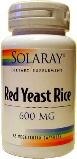 Solaray Red Yeast Rice 45 Capsules