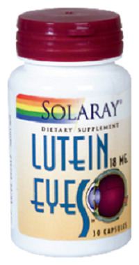Solaray Lutein Eyes 18 mg 30 Capsules