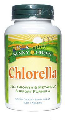 Sunny Green Chlorella 120 Capsules