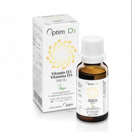 Laboratoire Optim D3 Vitamin D supplement 20 ml