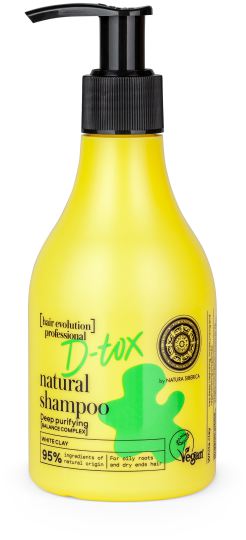 Natura Siberica Natural D Tox Deep Purifying Shampoo 245 ml