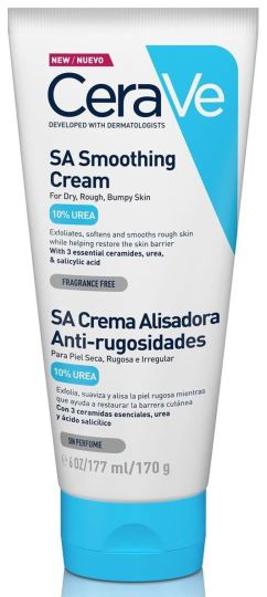 Cerave Crema alisadora anti-rugosidades para pieles normales a secas