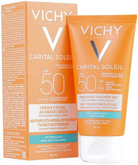 Vichy Ideal Soleil Emulsi&oacute;n Facial Acabado seco 50 ml