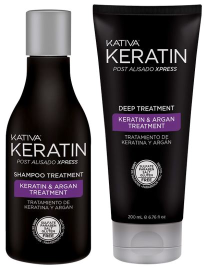 Kativa Post Smoothing Express Keratin 2 pieces